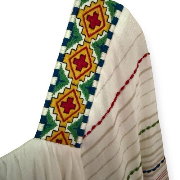 Anthropologie Vineet Bahl Kiera Embroidered Blouse - Picture 7 of 13